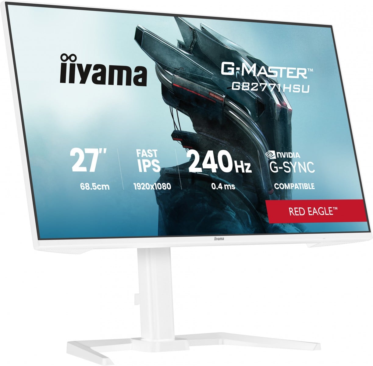 GB2771HSU-W1 27" FHD IPS 240Hz/HAS WHITE