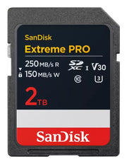 Extreme PRO 2TB SDXC 250MB/s UHS-I