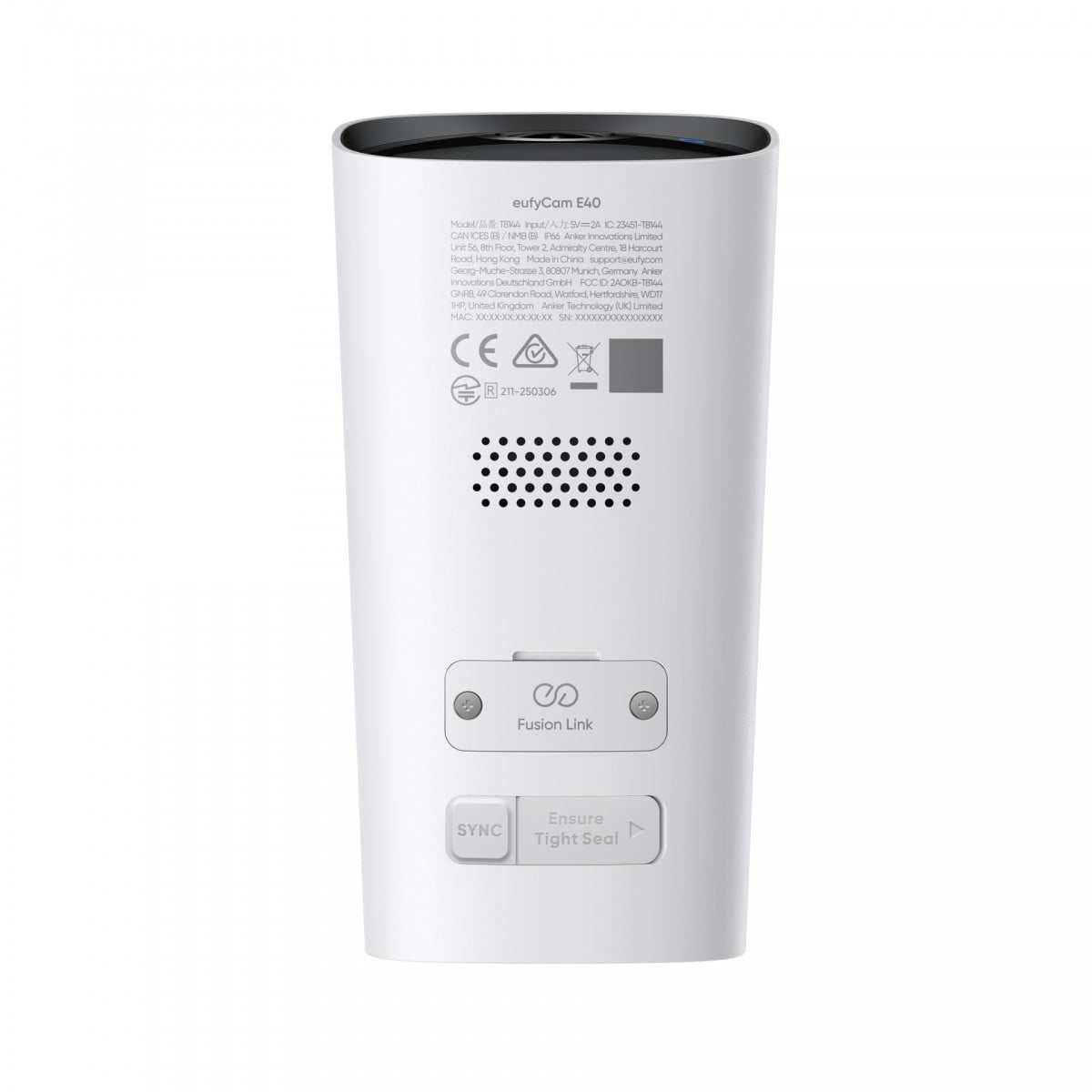 Eufy eufyCam E40 2-Cam Kit + HomeBase S280 Balle (forme) Caméra de sécurité IP Extérieure 2688 x 1520 pixels Mur