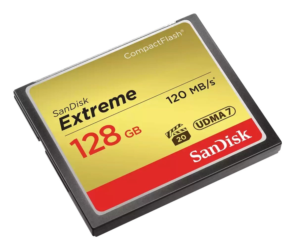 Extreme CF 120MB/s 85MB/s UDMA7 128GB