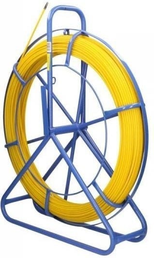 Extralink Pilote 4.5mm 25m | Pilote pour tirer des câbles | fibre de verre FRP, diametre 4.5mm, longueur 25m, jaune