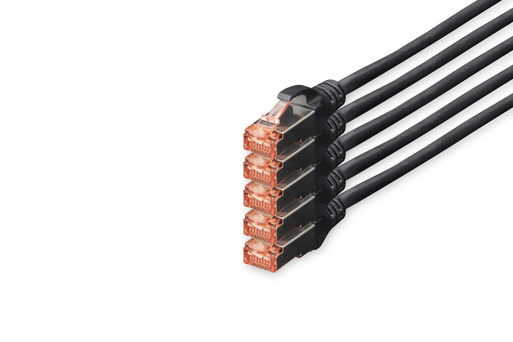 Digitus DK-1644-100-BL-5 câble de réseau Noir 10 m Cat6 S/FTP (S-STP)