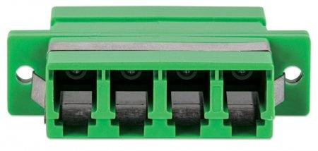 Intellinet 760591 adaptateur de fibres optiques LC/APC Vert
