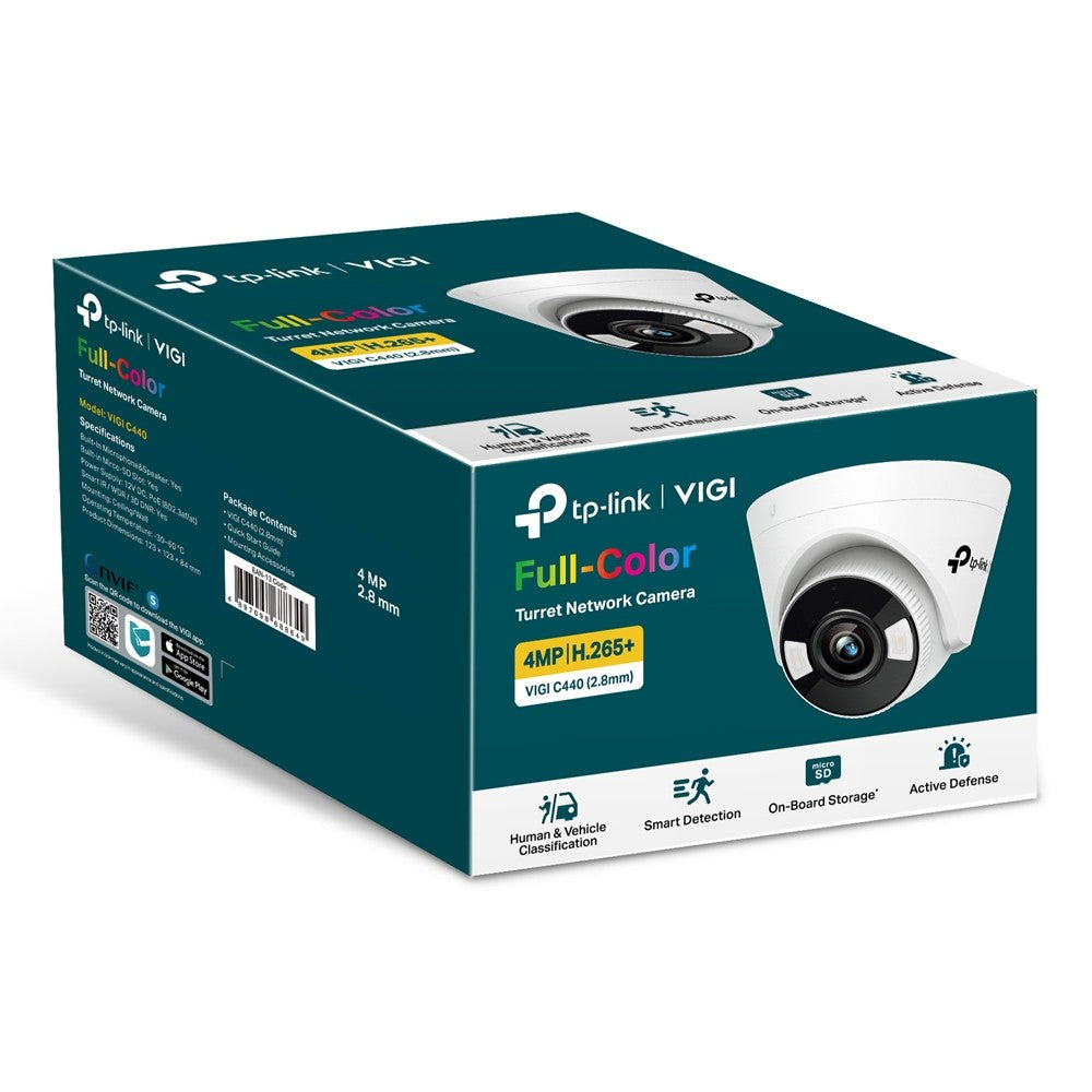 TP-LINK VIGI C450 5MP Full-Color Turret Network Camera 2.8MM