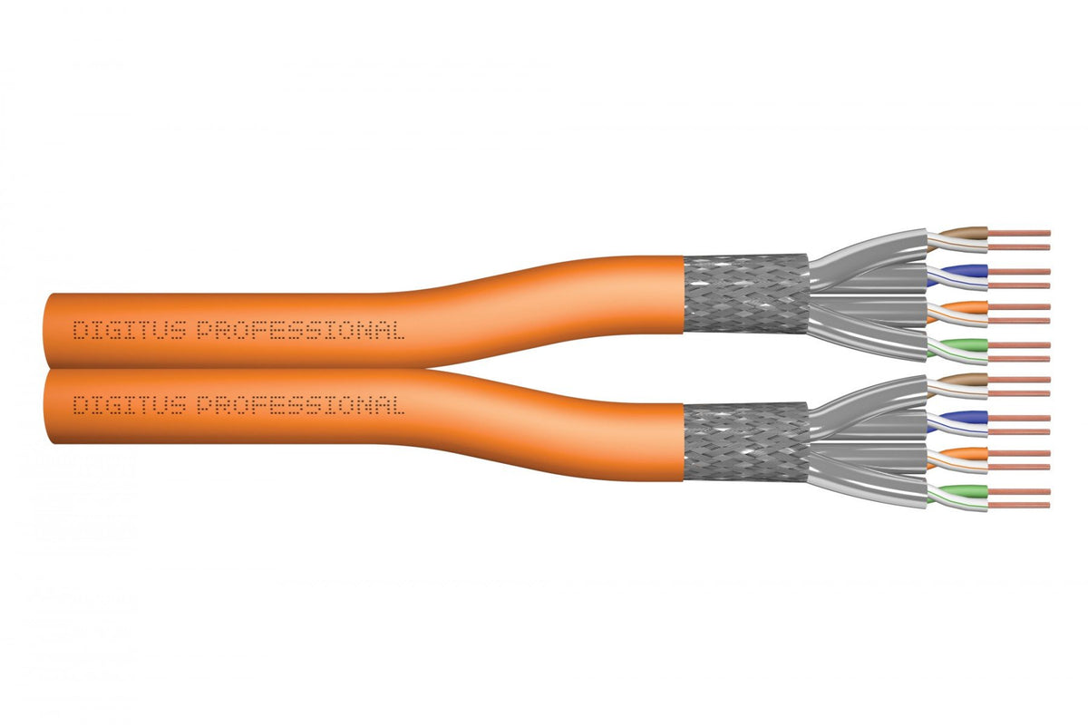 Digitus DK-1743-VH-D-1 câble de réseau Orange Cat7 S/FTP (S-STP)