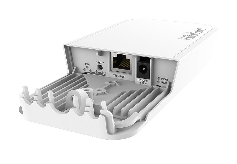 Mikrotik RBWAPG-60ADKIT point d'acces réseaux locaux sans fil 1000 Mbit/s Blanc Connexion Ethernet, supportant l'alimentation via ce port (PoE)