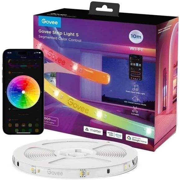 Govee H612C 10m | Bande LED | Wi-Fi, Bluetooth, RGBIC