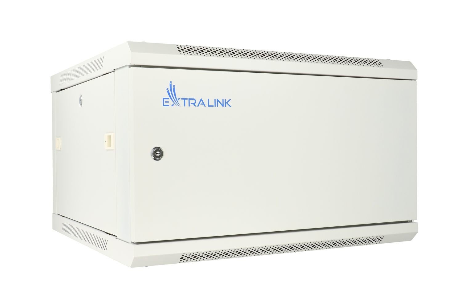 "Extralink szafa wisz 19\"" 6U 450mm szara d. blaszane Rack monté sur le mur Gris"