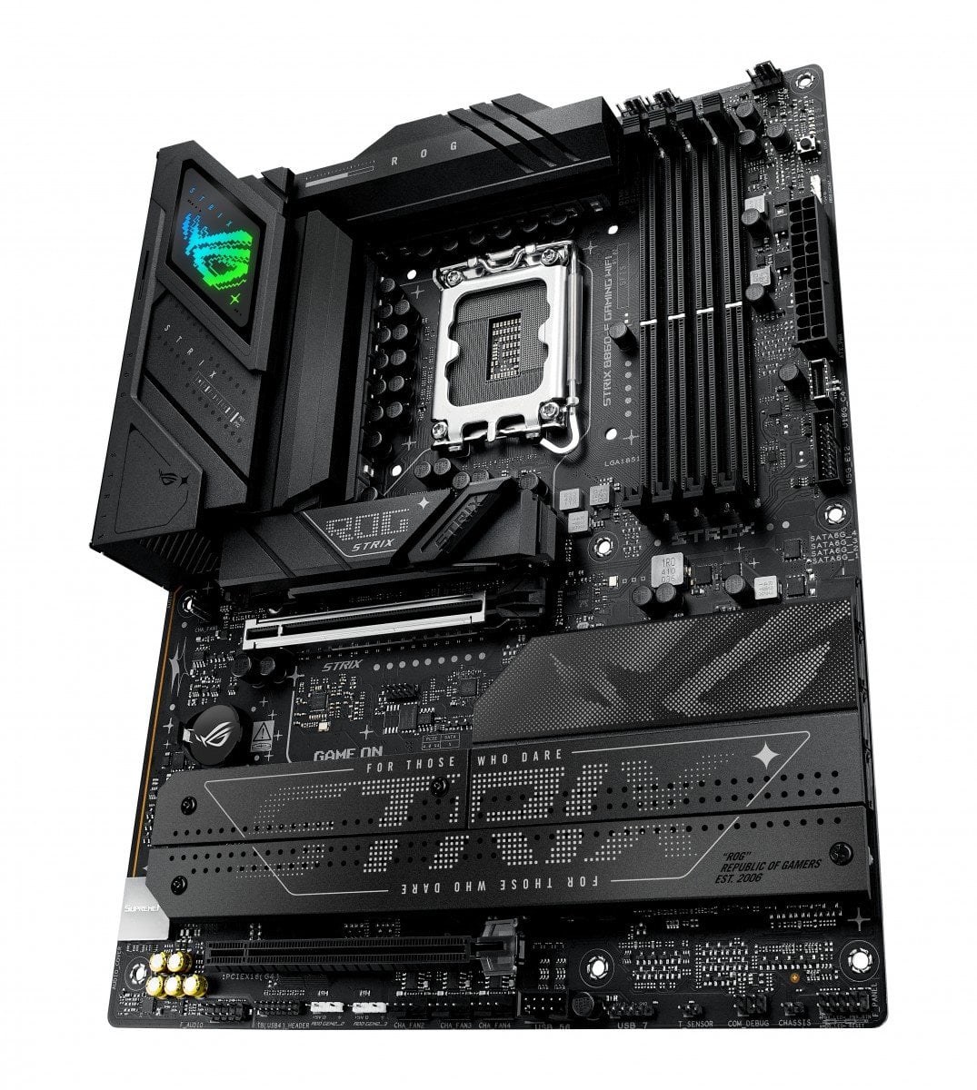 ASUS ROG STRIX B860-F GAMING WIFI LGA1851 DDR5 ATX MB 1xHDMI 1xDP 4xM.2 4xSATA