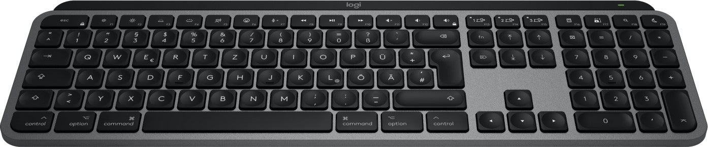 Logitech MX Keys S for Mac clavier Bureau Bluetooth QWERTZ Allemand Gris