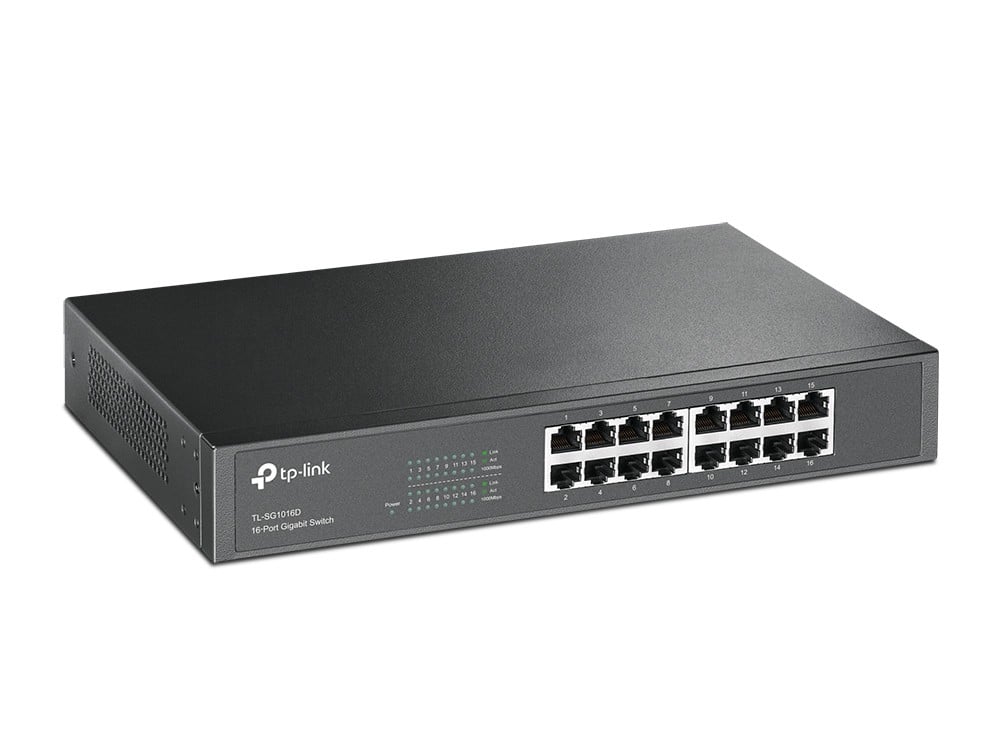 16 port Desktop/Rackmount Gigabit Switch