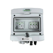 EMITER EM-1358N_DCAC Tableau de distribution DCAC, IP65, SPD DC 1000V type 1+2, 1 x chaîne PV, 1 x MPPT, SPD AC type 1+2, 10A 1-F