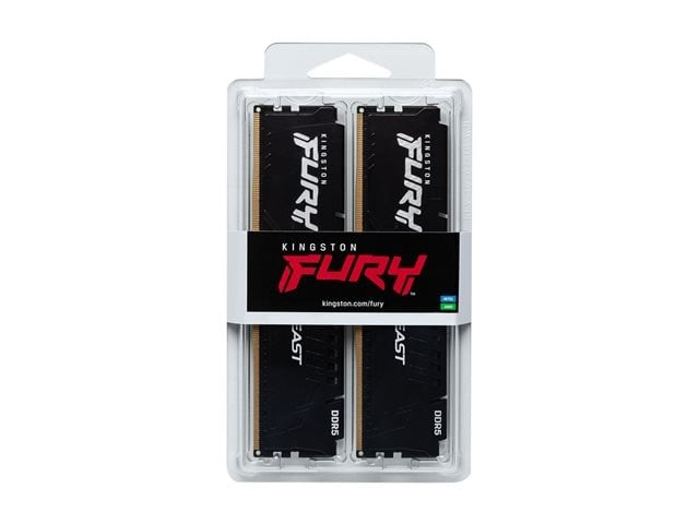 KINGSTON 16Go 5600MHz DDR5 CL40 DIMM Kit of 2 FURY Beast Black