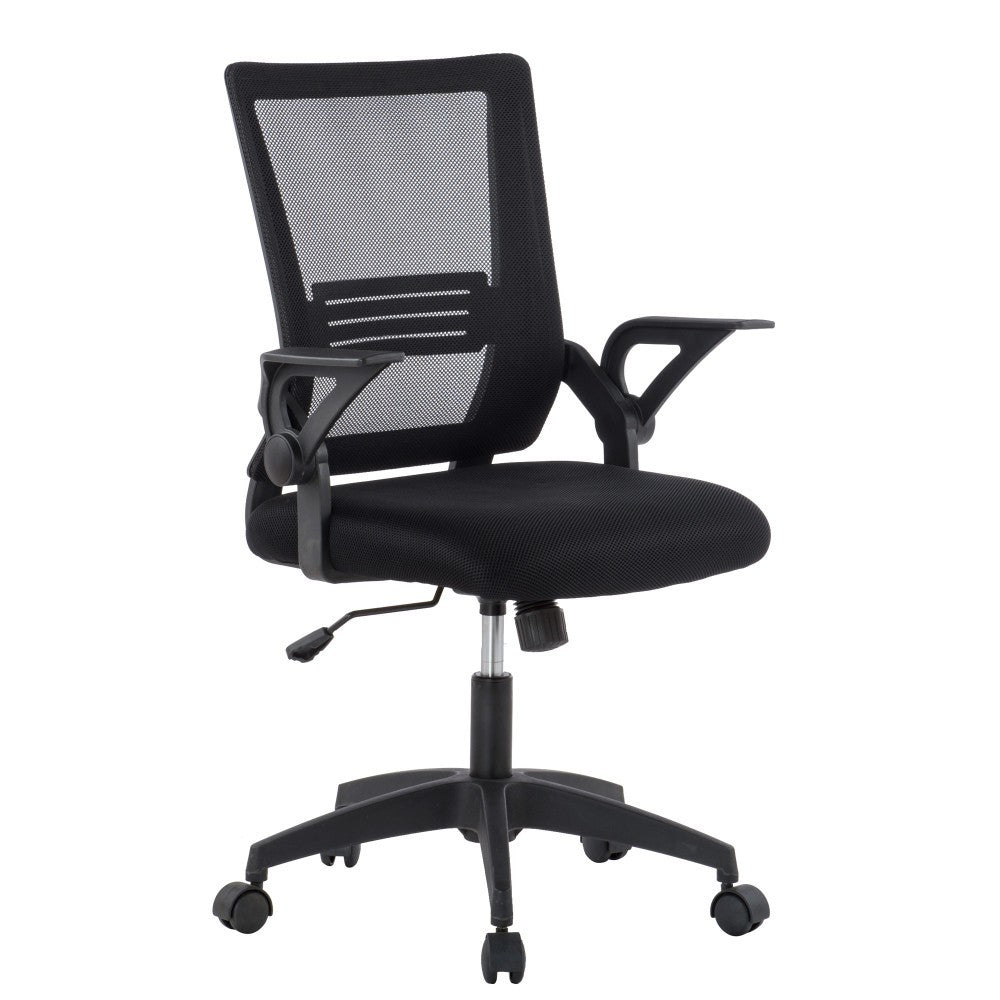 Techly ICA-CT MC003BK Chaise de bureau noire