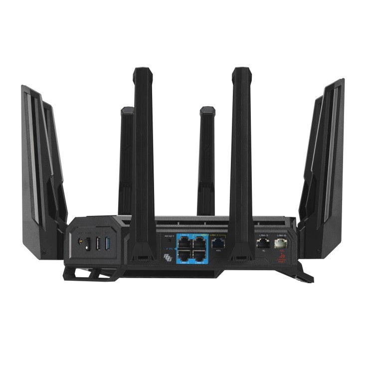ASUS ROG Rapture GT-BE98 Quad-band WiFi 7 802.11be Gaming Router support new 320MHz bandwidth
