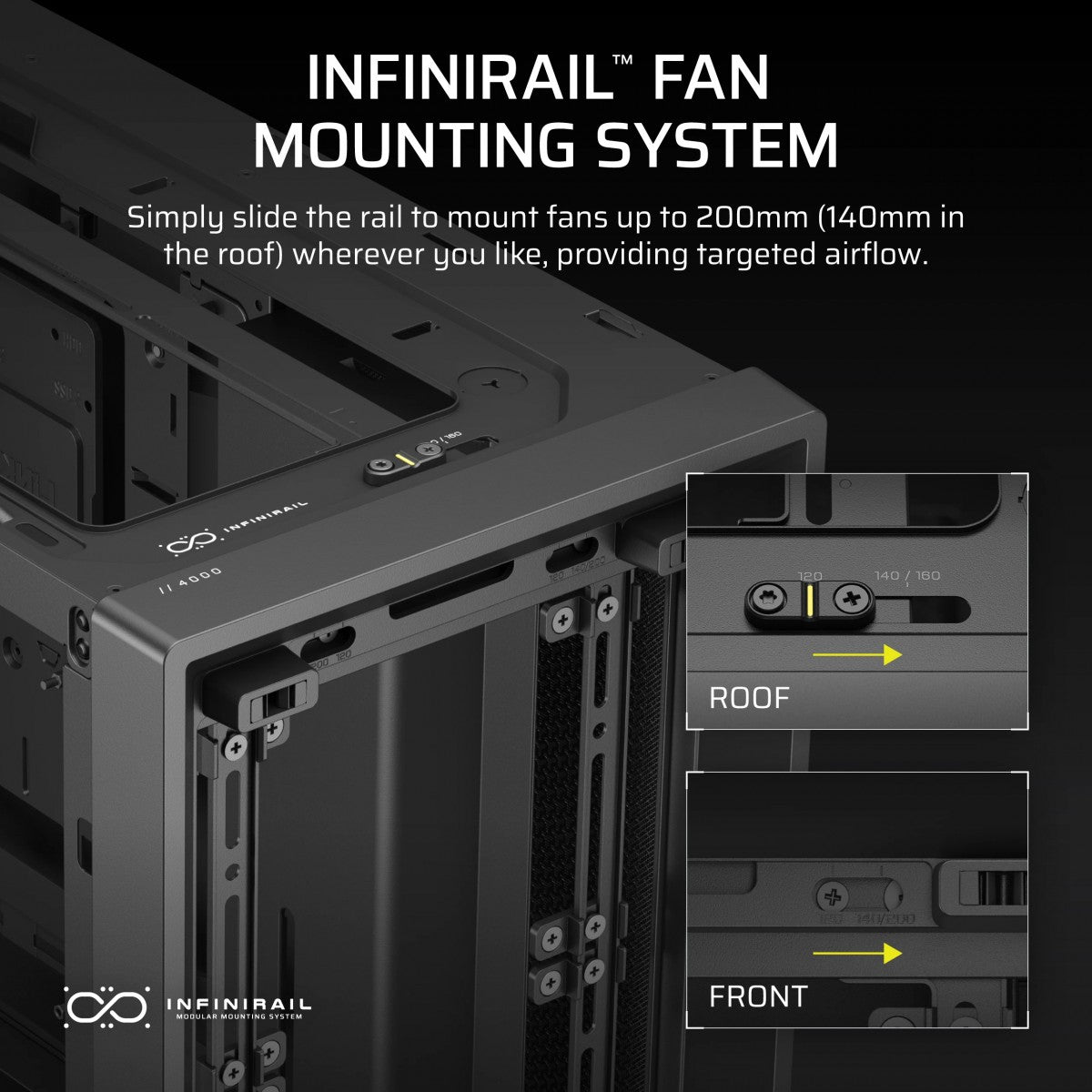 Corsair FRAME 4000D Midi Tower Noir