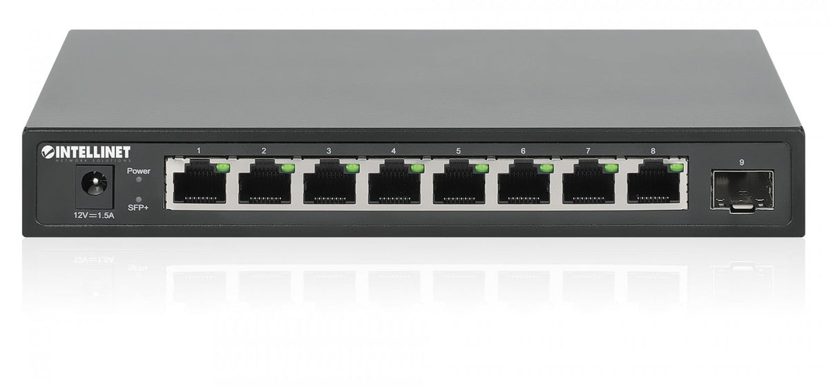 Intellinet 562096 commutateur réseau Non-géré 2.5G Ethernet (100/1000/2500) Noir