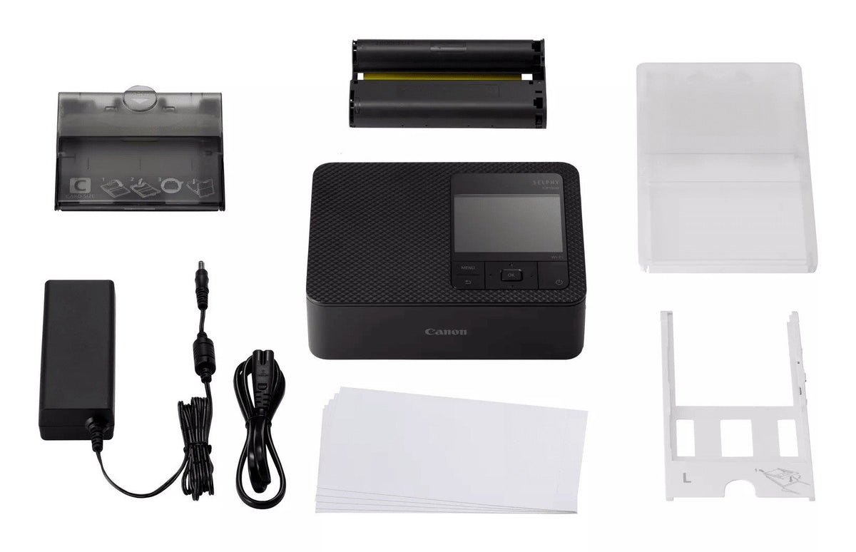 CANON SELPHY CP1500 Printer colour dye sublimation 148x100mm 0.41 min/page colour USB Wi-Fi Black