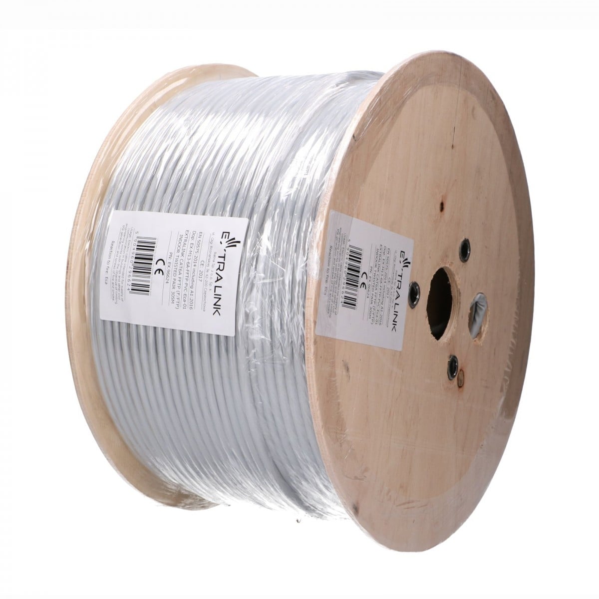 Extralink EX.96624 Câble réseau Cat6A F/FTP intérieur 305m