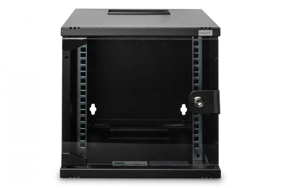 Digitus DN-10-06U-B étagere 6U Rack monté sur le mur Noir