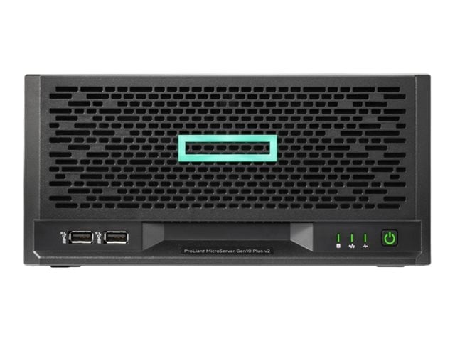 HPE ProLiant MicroServer Gen10+ v2 Intel Xeon E-2314 4-Core (2.80GHz 8MB) 16GB (1 x 16GB) 4 x Non-Hot Plug 3.5in Intel VROC RAID 180W