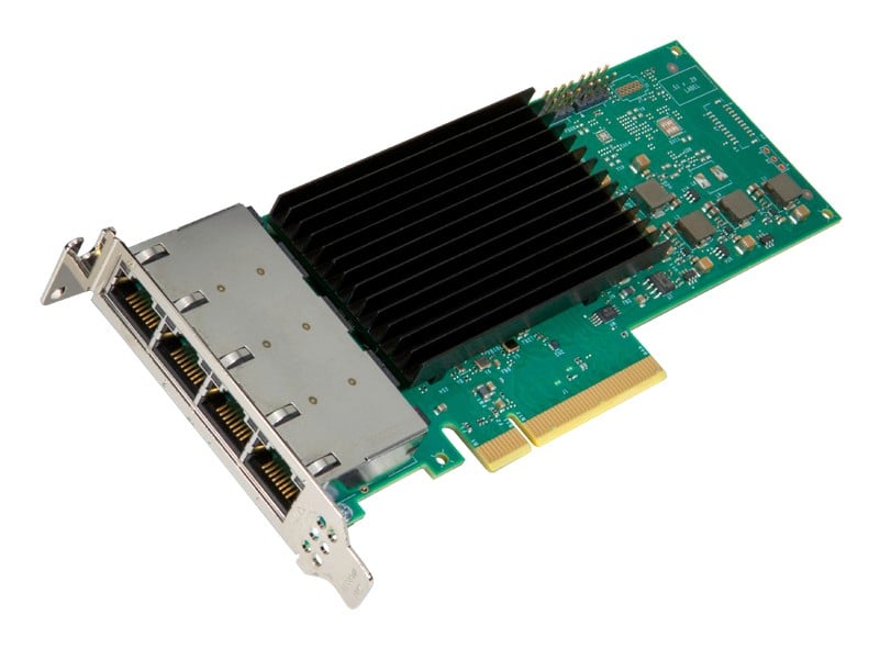 NIC/PCiE up to 10Gb RJ45 x 4 Retail