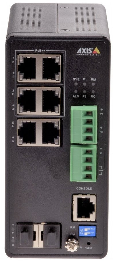 AXIS 01633-001 commutateur réseau géré Gigabit Ethernet (10/100/1000) Alimentation par Ethernet (PoE) Noir