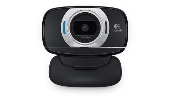Logitech C615 Portable HD webcam 8 MP 1920 x 1080 pixels USB 2.0 Noir