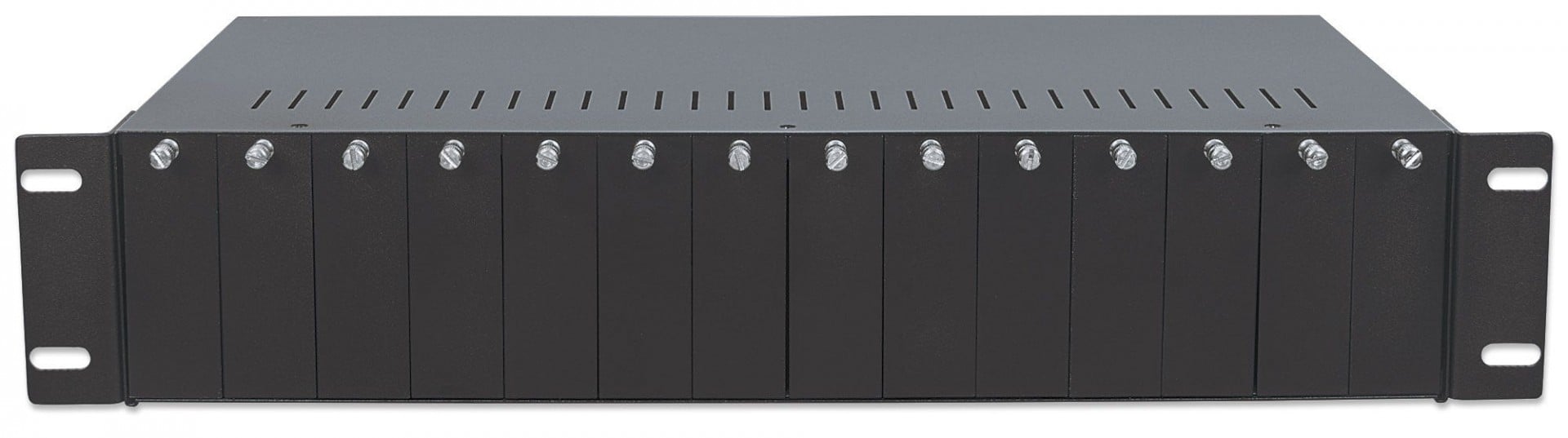 Intellinet 507356 châssis de réseaux 2U Noir
