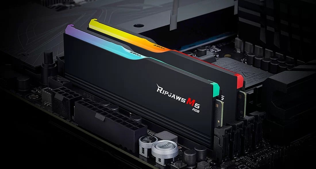 G.Skill Ripjaws M5 RGB F5-6000J3636F16GX2-RM5RK module de mémoire 32 Go 2 x 16 Go DDR5