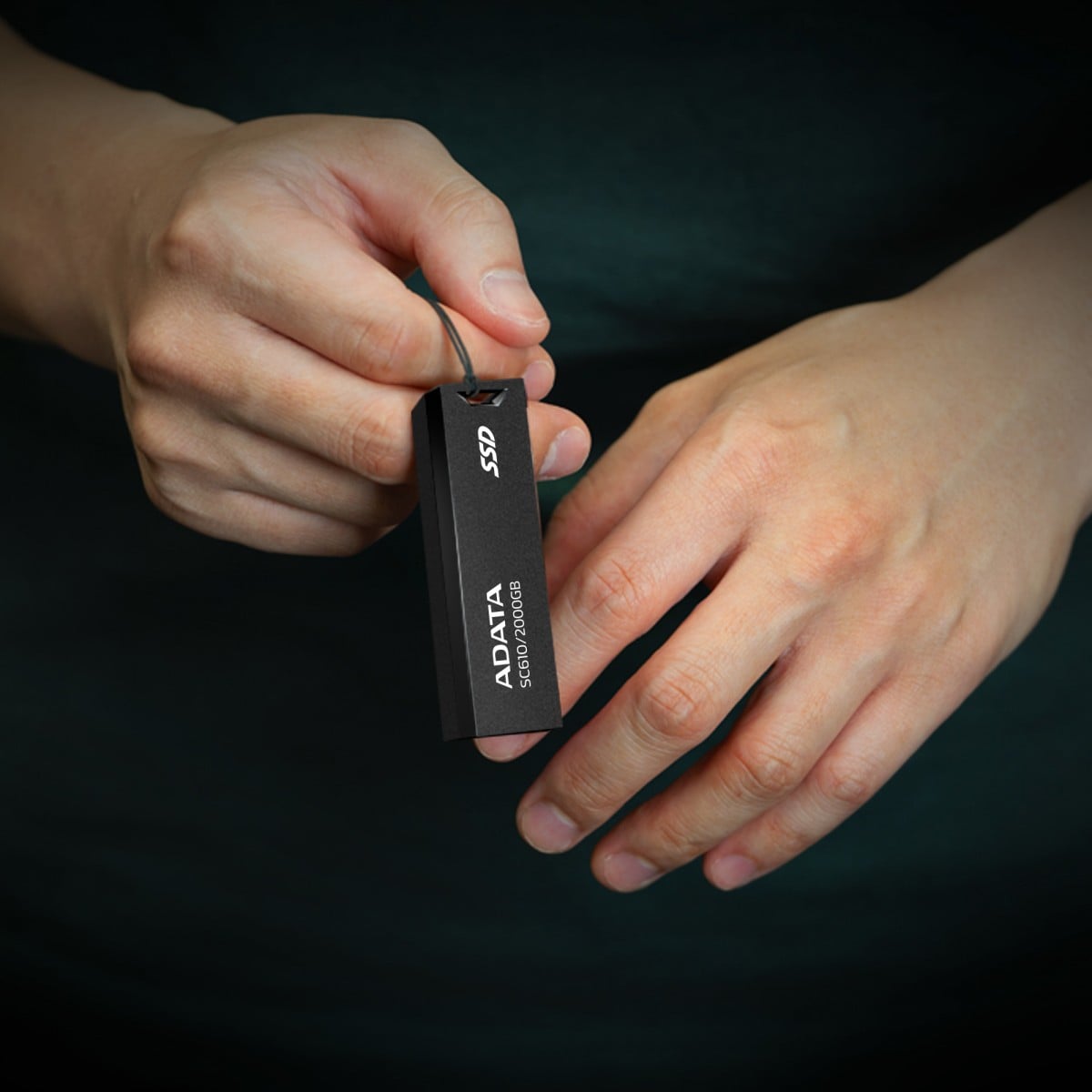 ADATA SC610 2 To USB Type-A 3.2 Gen 2 (3.1 Gen 2) Noir