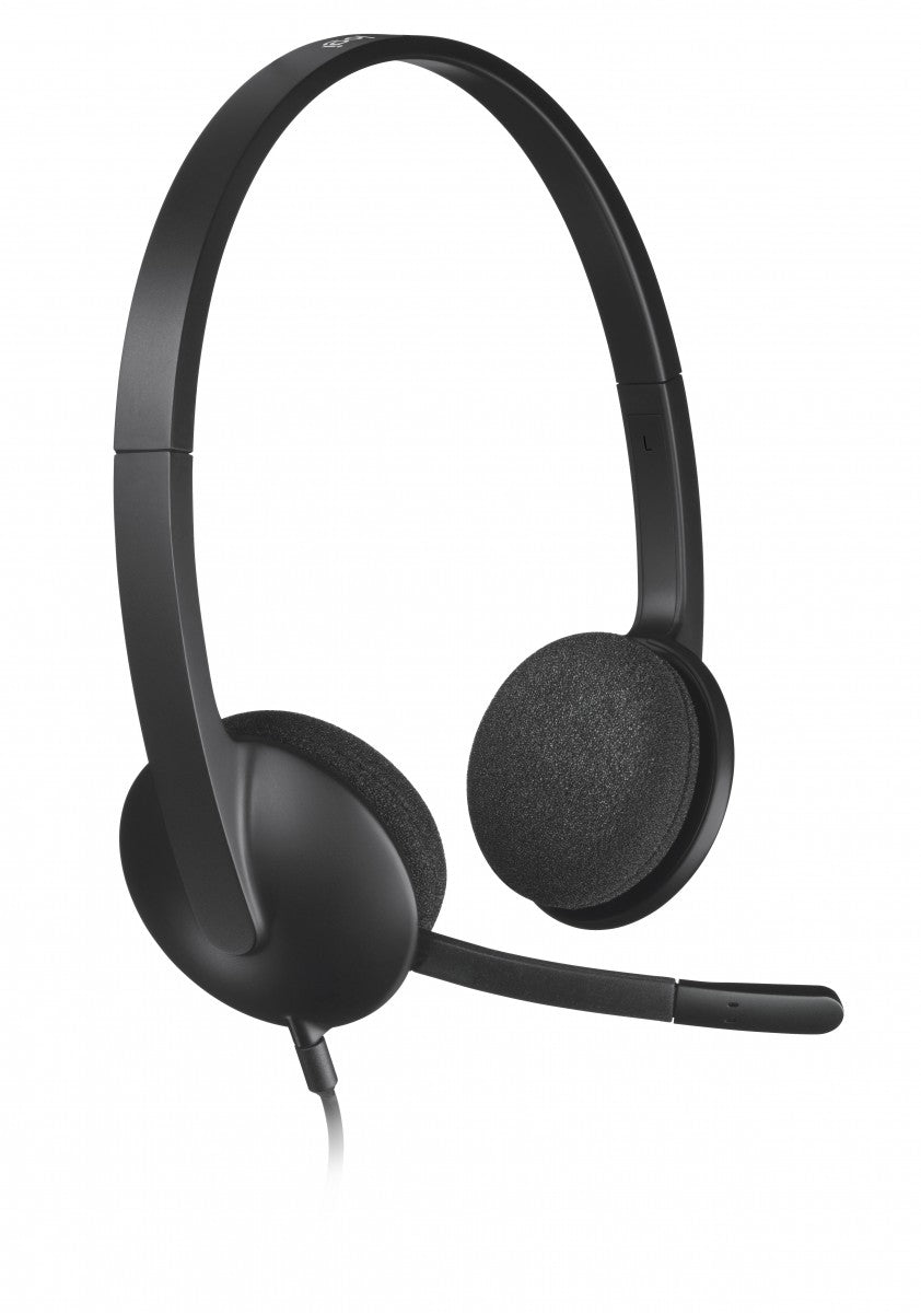 LOGITECH USB Headset H340 Headset on-ear wired
