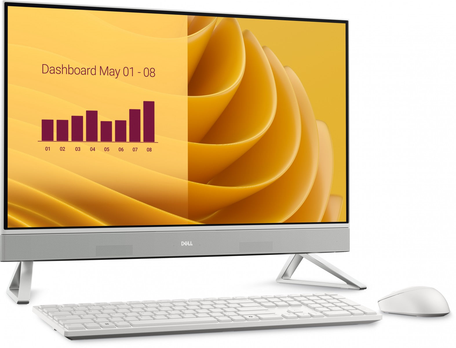 "Dell 27 All-in-One EC27250 C7-150U 16GB 512GB SSD 27"" FHD Integrated 90W WLAN W11 Pro 1Y Basic Onsite"