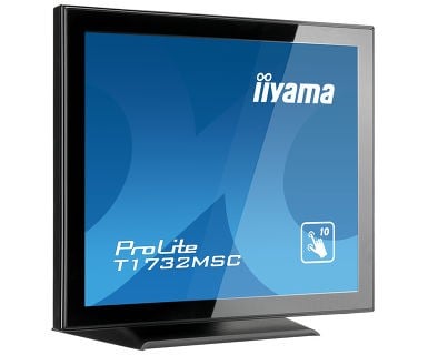 "iiyama ProLite T1732MSC-B5X moniteur a écran tactile 43,2 cm (17"") 1280 x 1024 pixels Plusieurs pressions Noir"