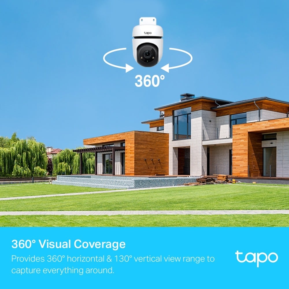 TP-LINK Outdoor Pan/Tilt Security WiFi Camera