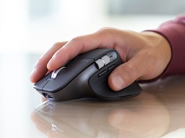 LOGITECH Master Series MX Master 3S for Business Mouse ergonomic right-handed optical 7 buttons wireless Bluetooth