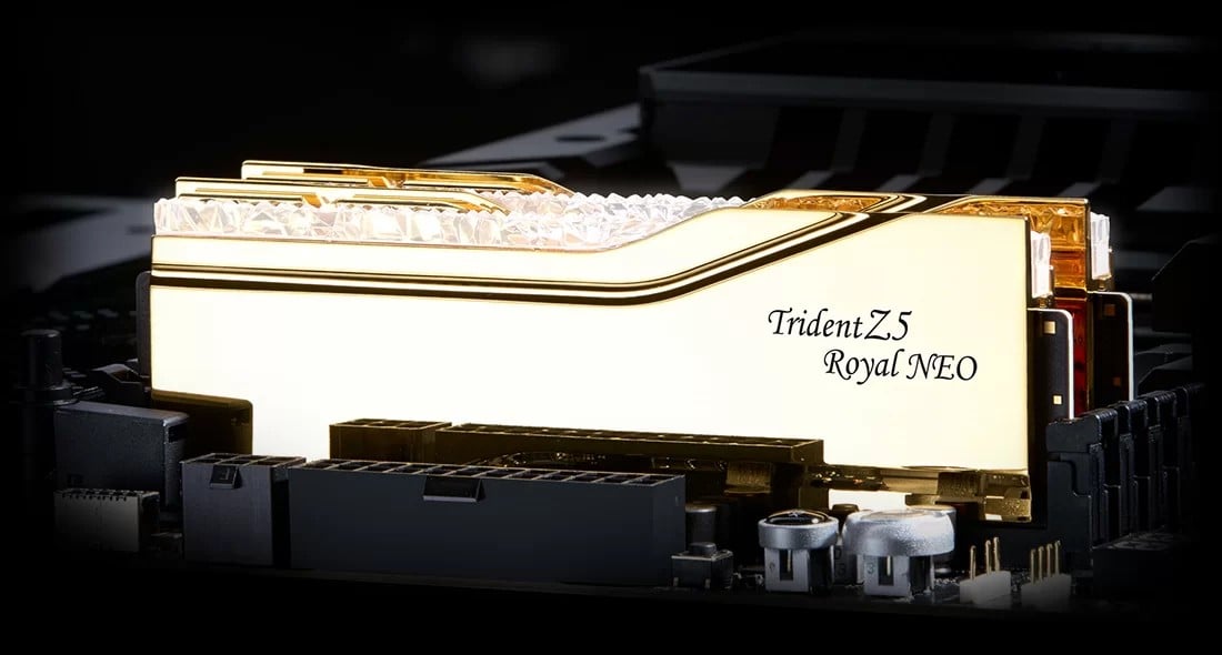 G.Skill Trident Z5 Royal Neo F5-8000J3848H16GX2-TR5NG module de mémoire 32 Go 2 x 16 Go DDR5 8000 MT/s