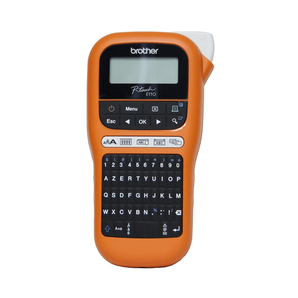 Brother PTE110VPYP1 imprimante pour étiquettes 180 x 180 DPI 20 mm/sec TZe QWERTY