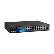 BCS BCS-B-SP1602G-1SFP Commutateur PoE 16 ports avec technologie exPoE 150W