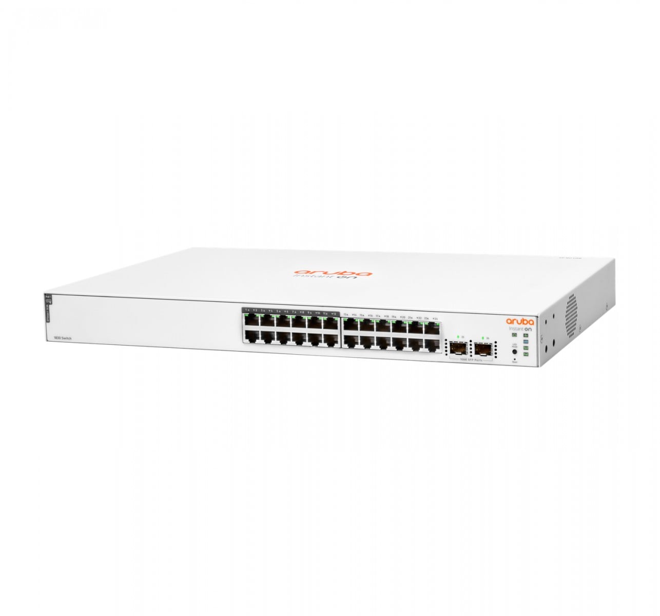 HPE Networking Instant On 1830 24G 12p Class4 PoE 2SFP 195W Switch Commutateur intelligent 12 x 10/100/1000 + 12 x10/100/1000 PoE+