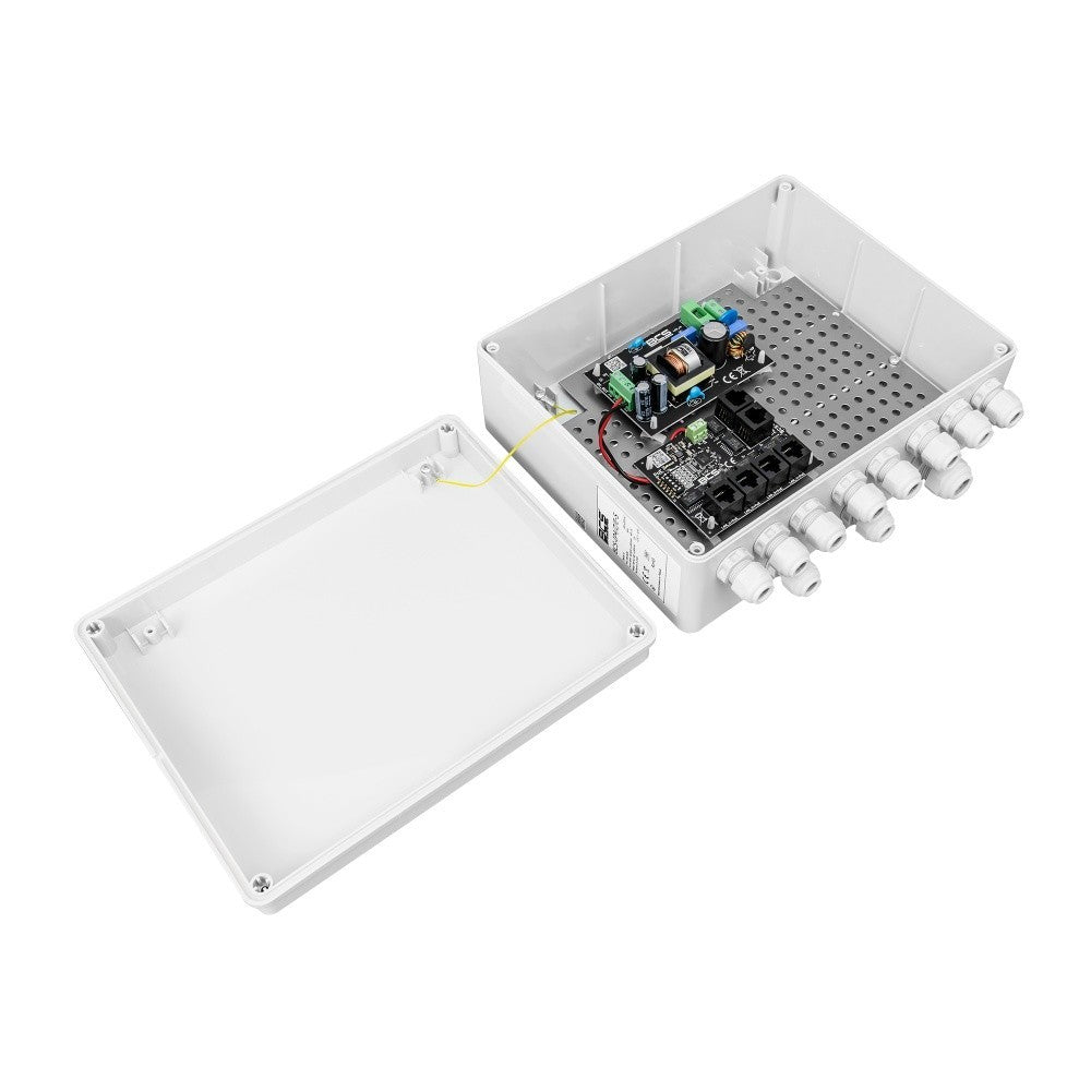 BCS BCS-IP4/Z/E-S Kit d'alimentation PoE externe pour caméras IP jusqu'a 5 récepteurs