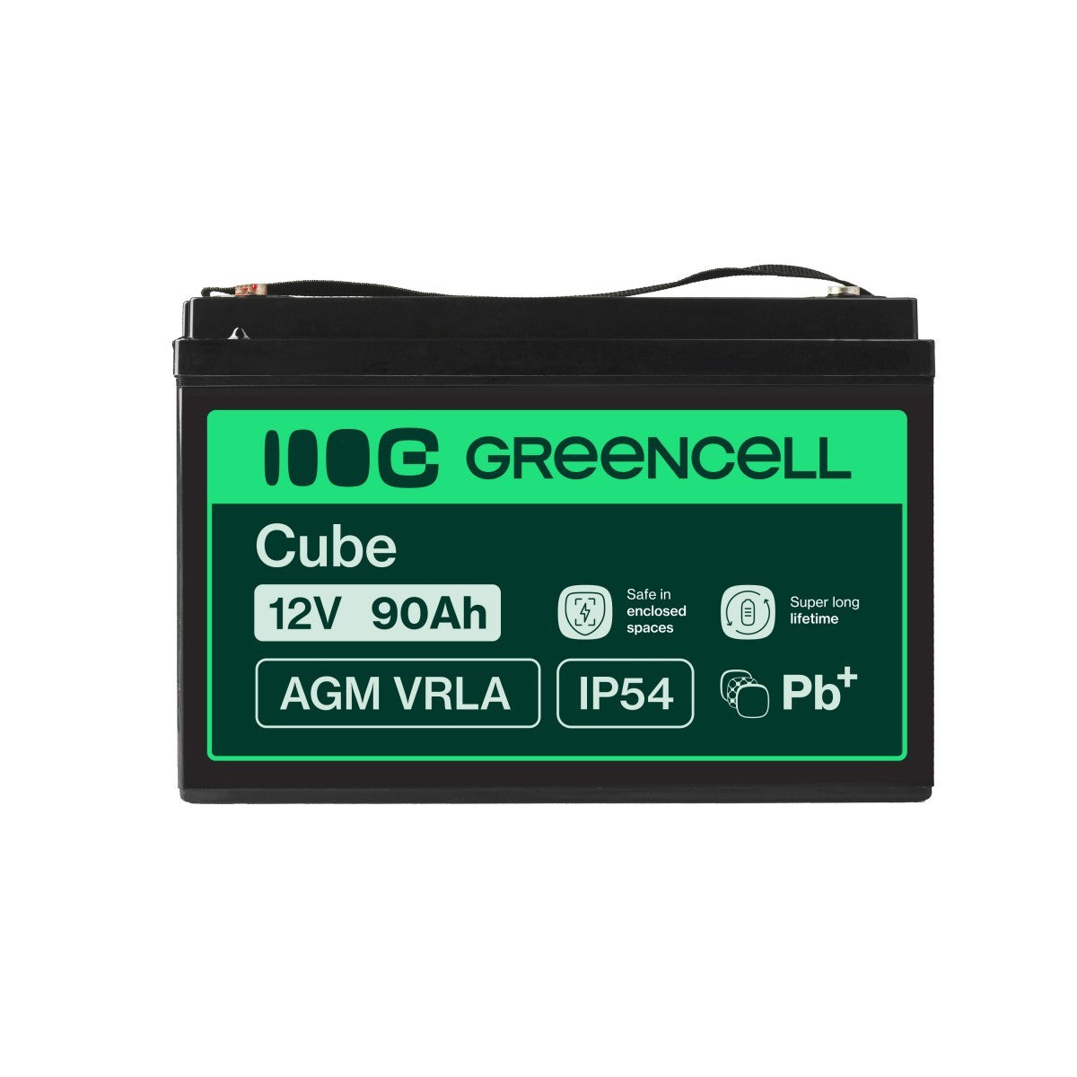 Green Cell AGM29 Batterie de l'onduleur Sealed Lead Acid (VRLA) 12 V 90 Ah