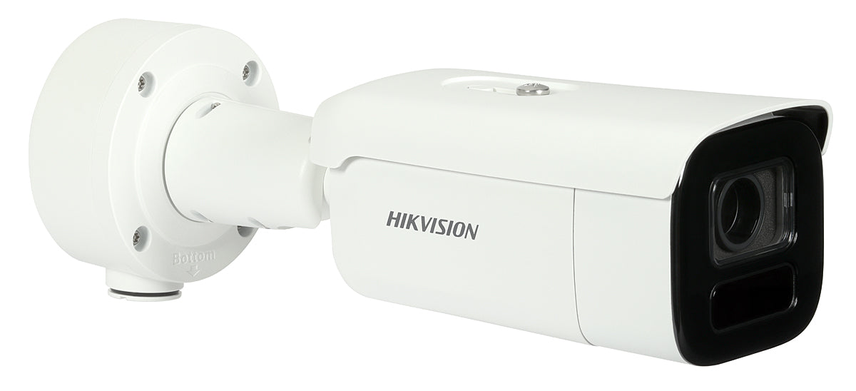 Hikvision DS-2CD2646G2HT-IZS(2.8-12mm)(eF) Caméra réseau Bullet 4MP motorisée a focale variable alimentée par Darkfighter