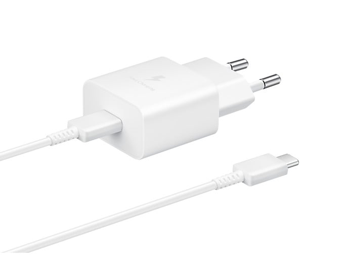 SAMSUNG 15W Adapter C to C Cable included White