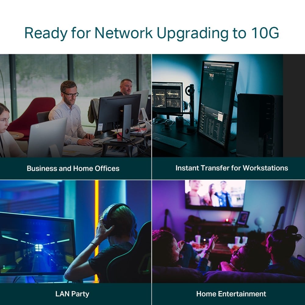 8-Port 10G Multi-Gigabit Desktop/RSwitch