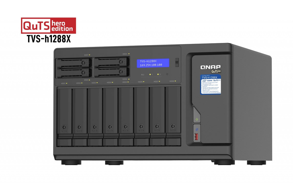 12-Bay TurboNAS Xeon W-1250 16GB RAM