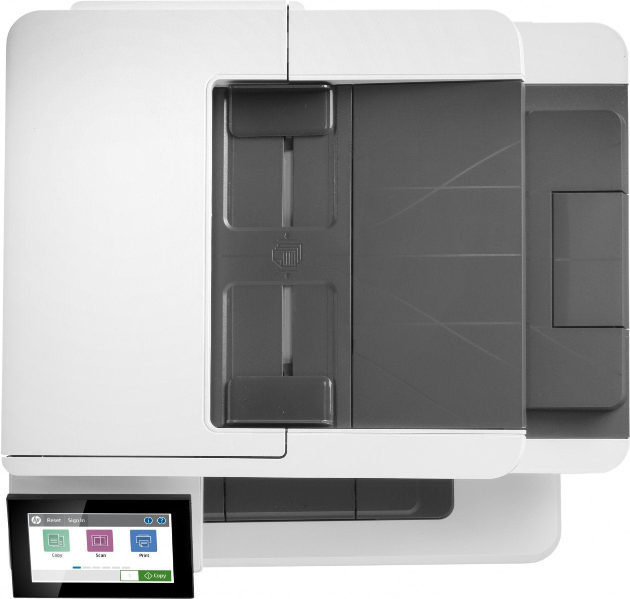 HP LaserJet Enterprise MFP M430f MFP Mono laser 216x297mm A4 38ppm Copy 40ppm Print 350sheets USB LAN