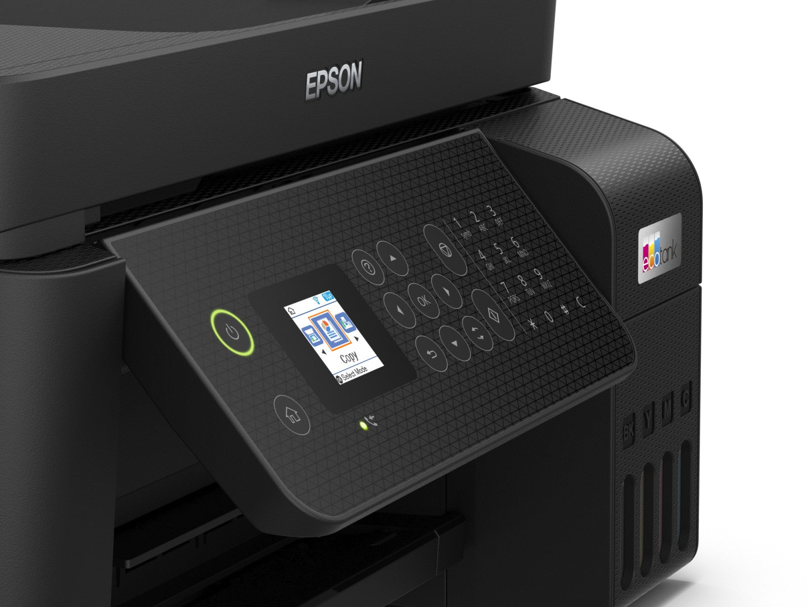 EPSON EcoTank ET-4800 MFP colour inkjet refillable A4 10ppm Print 100sheets USB LAN Wi-Fi Black