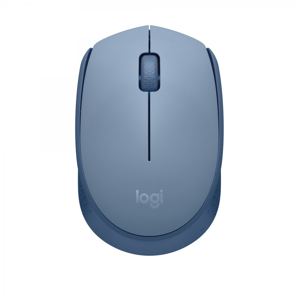 LOGITECH M171 Mouse right and left-handed optical 3 buttons wireless 2.4 GHz USB wireless receiver blue/grey