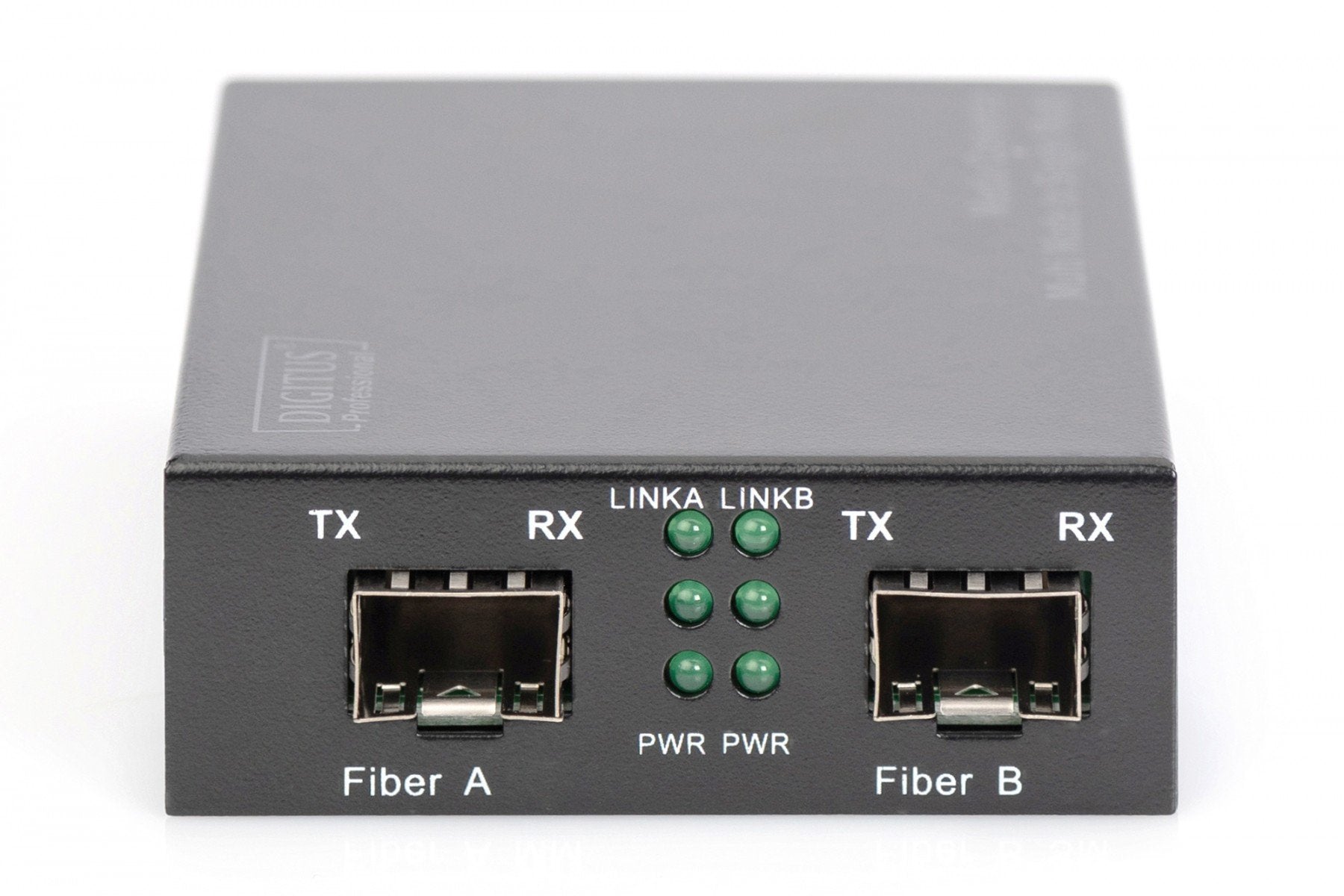 Digitus DN-82133 convertisseur de support réseau 1000 Mbit/s 1550 nm Multimode, Monomode Noir
